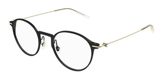 Montblanc MB0357O men Black Pantos Eyeglasses