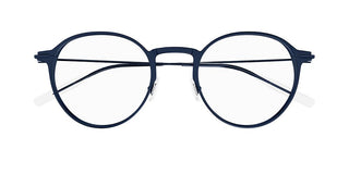 Montblanc MB0357O men Blue Pantos Eyeglasses