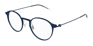 Montblanc MB0357O men Blue Pantos Eyeglasses