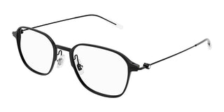 Montblanc MB0358O men Black Geometric Eyeglasses