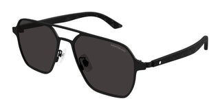 Montblanc MB0360S men Black Pilot Sunglasses