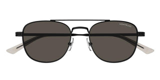 Montblanc Mb0363s Men Black Pilot Sunglasses