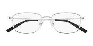 Montblanc MB0373OA men Silver Squared Eyeglasses