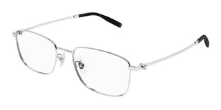 Montblanc MB0373OA men Silver Squared Eyeglasses