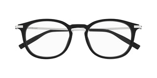 Montblanc MB0375O men Black Round Eyeglasses