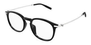 Montblanc MB0375O men Black Round Eyeglasses