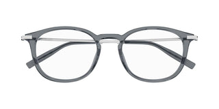 Montblanc MB0375O men Grey Round Eyeglasses