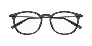 Montblanc MB0375O men Grey Round Eyeglasses