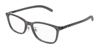 Montblanc MB0376OJ men Grey Squared Eyeglasses