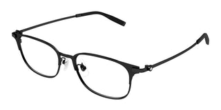 Montblanc MB0377OJ men Black Squared Eyeglasses