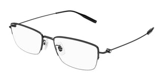 Montblanc MB0378OJ men Black Rectangle Eyeglasses