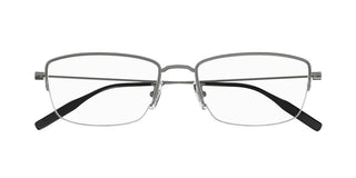 Montblanc MB0378OJ men Ruthenium Rectangle Eyeglasses