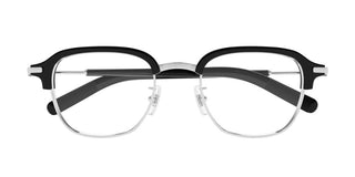 Montblanc MB0390O men Black Squared Eyeglasses