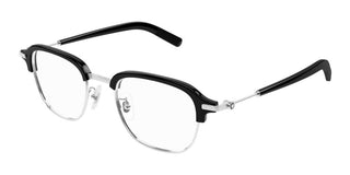 Montblanc MB0390O men Black Squared Eyeglasses