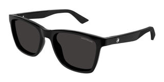 Montblanc Mb0399s Men Black Squared Sunglasses