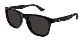 Montblanc Mb0400s Men Black Squared Sunglasses