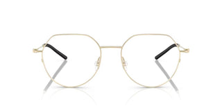 Moncler ME1002 unisex Gold Round Eyeglasses