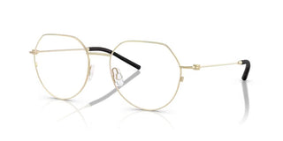 Moncler ME1002 unisex Gold Round Eyeglasses