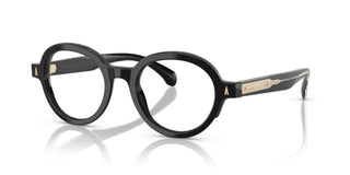 Moncler Me2005 Unisex Black Round Eyeglasses