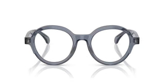 Moncler ME2005 unisex Blue Round Eyeglasses