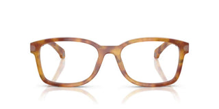 Moncler ME2006 unisex Havana Squared Eyeglasses