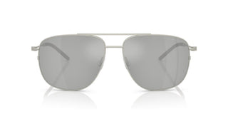 Moncler ME4004 unisex Silver Geometric Sunglasses