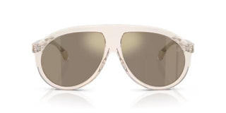 Moncler ME6001 unisex White Shield Sunglasses