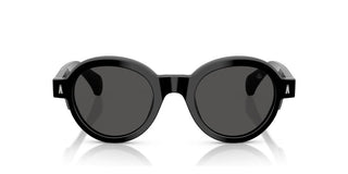 Moncler ME6003 unisex Black Round Sunglasses