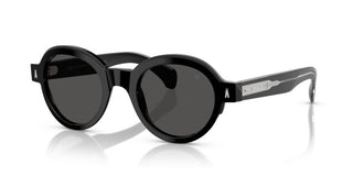 Moncler ME6003 unisex Black Round Sunglasses