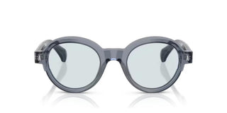 Moncler ME6003 unisex Blue Round Sunglasses