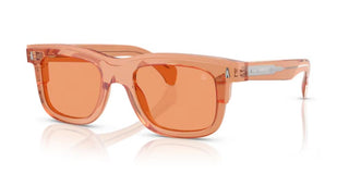 Moncler ME6004 unisex Orange Squared Sunglasses