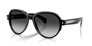 Moncler ME6005 unisex Black Geometric Sunglasses