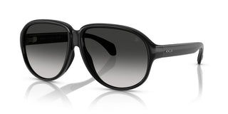 Moncler ME8001 unisex Black Geometric Sunglasses