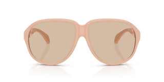 Moncler ME8001 unisex Pink Geometric Sunglasses