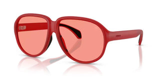 Moncler ME8001 unisex Red Geometric Sunglasses