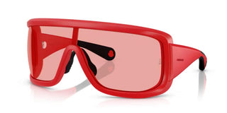 Moncler ME8003 unisex Red Shield Sunglasses