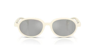 Moncler ME8006 unisex White Round Sunglasses