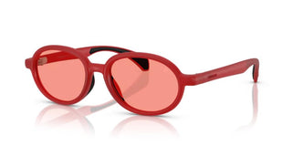 Moncler ME8006 unisex Red Round Sunglasses