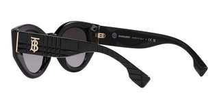 Burberry MEADOW BE 4390 women Black Squared Sunglasses