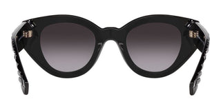 Burberry MEADOW BE 4390 women Black Squared Sunglasses