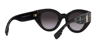 Burberry MEADOW BE 4390 women Black Squared Sunglasses