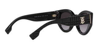 Burberry MEADOW BE 4390 women Black Squared Sunglasses