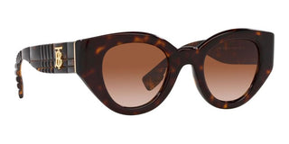 Burberry MEADOW BE 4390 women Havana Squared Sunglasses