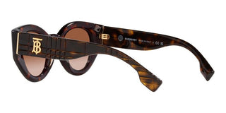 Burberry MEADOW BE 4390 women Havana Squared Sunglasses