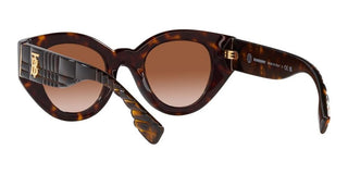 Burberry MEADOW BE 4390 women Havana Squared Sunglasses