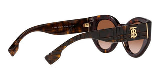 Burberry MEADOW BE 4390 women Havana Squared Sunglasses