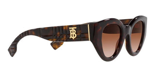 Burberry MEADOW BE 4390 women Havana Squared Sunglasses