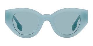 Burberry MEADOW BE 4390 women Blue Squared Sunglasses