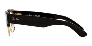 Ray-Ban MEGA CLUBMASTER RX 0316V unisex Black Geometric Eyeglasses