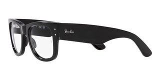 Ray-Ban MEGA WAYFARER RX 0840V unisex Black Geometric Eyeglasses